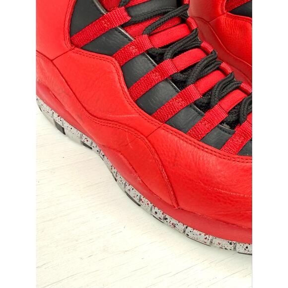 Air Jordan 10 Retro Bulls Over Broadway 705178-601 Men’s 11.5 Red main image 7